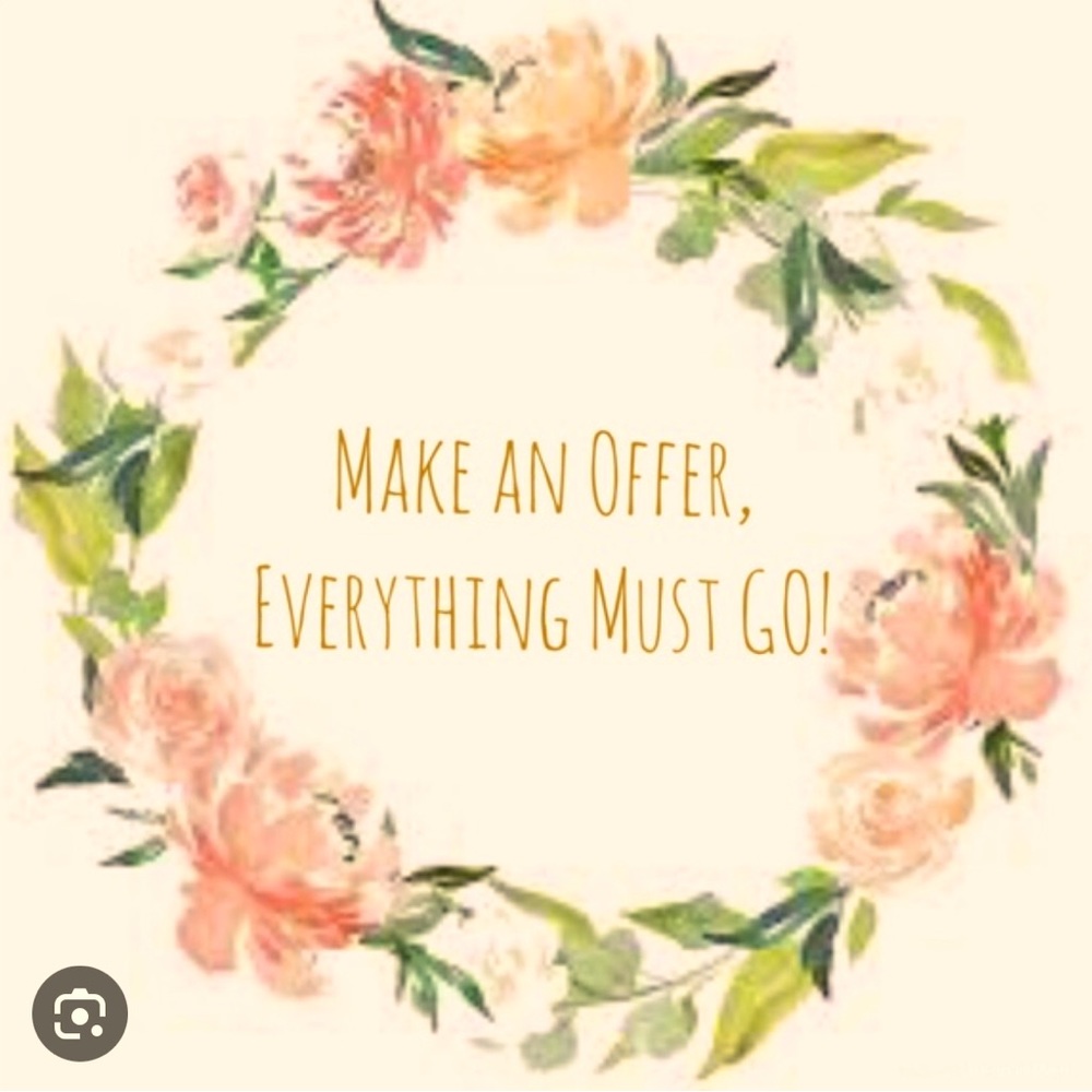 All reasonable offers welcome!